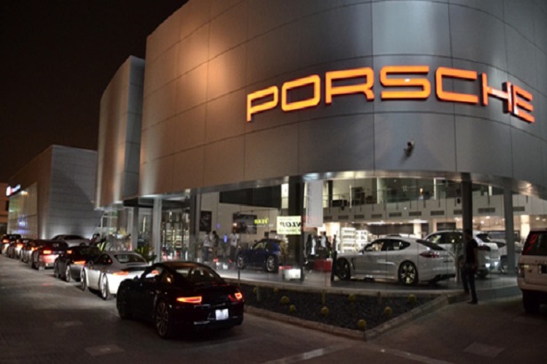 porche showroom al khobar 2